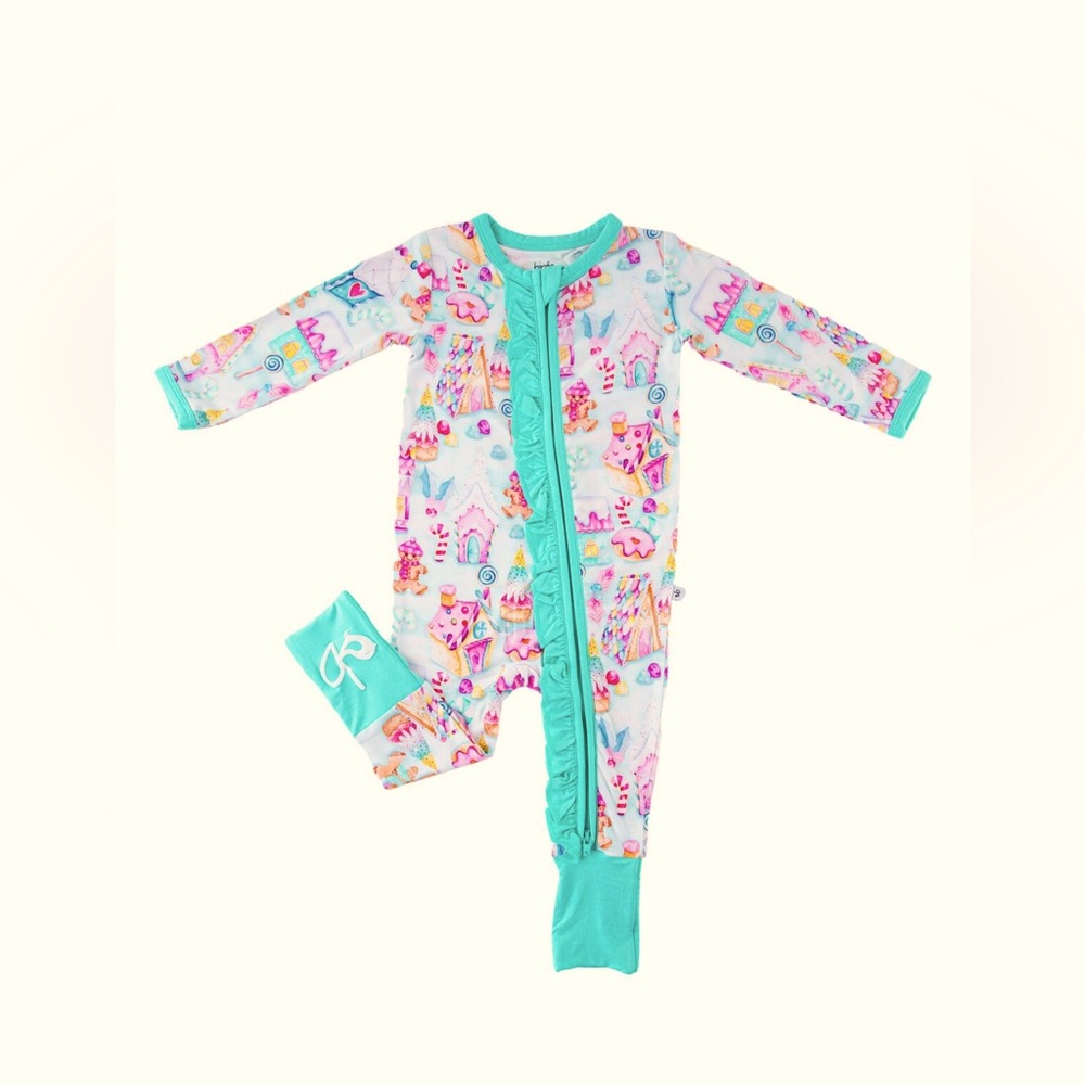 Birdie Bean Jovie Convertible Gingerbread Bamboo Footie